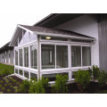 Customized Style Top Quality Tempered Glass Aluminum Prefabricated Sunroom